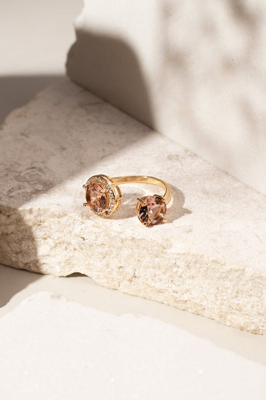ANEL CRISTAL RODALITA ZIRC CRAVEJADA SP143973