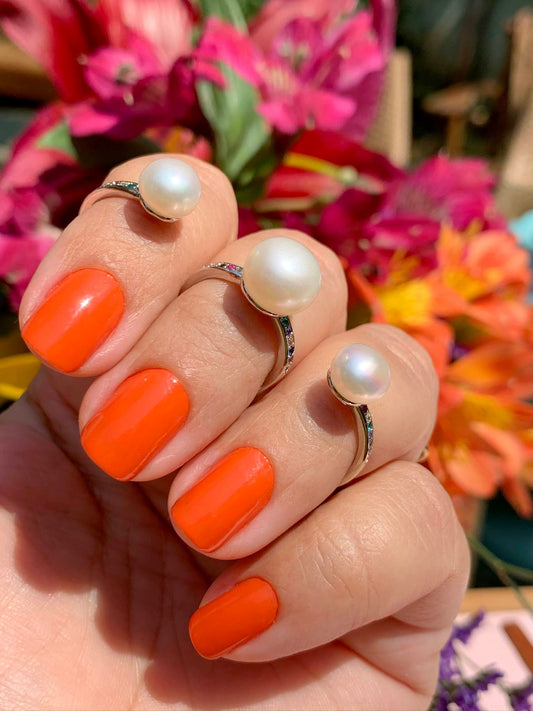 ANEL PEROLA E ZIRCONIA COLOR DUPLO 14 SP137486