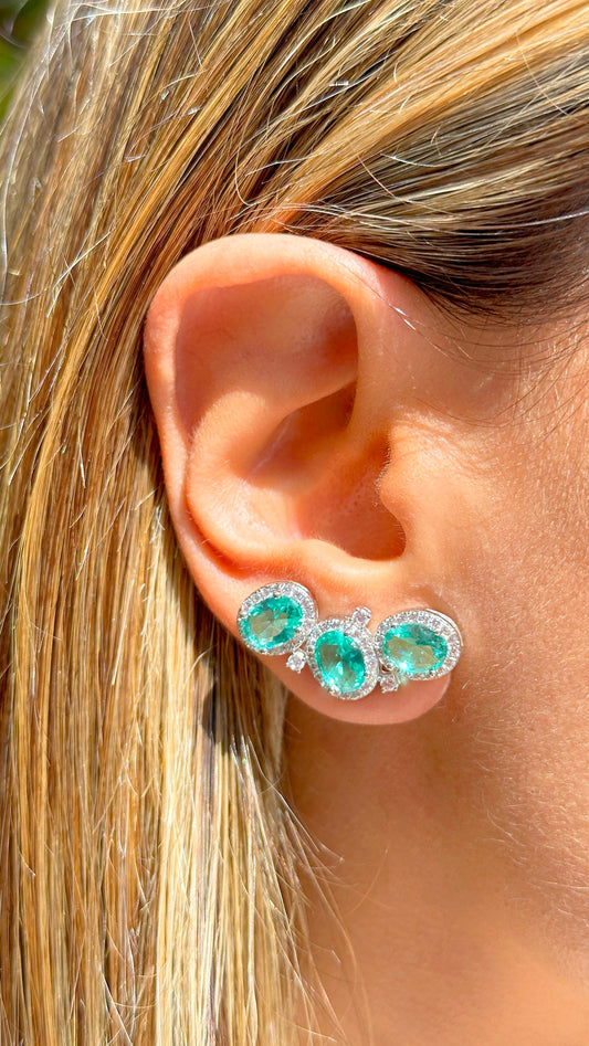 BRINCO CRISTAL PARAIBA ZIRC OVAL CRAVEJADO SP143892