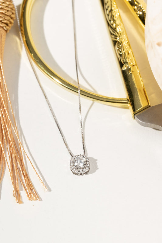 COLAR MOISSANITE DWS1 BRILHANTE SP074633