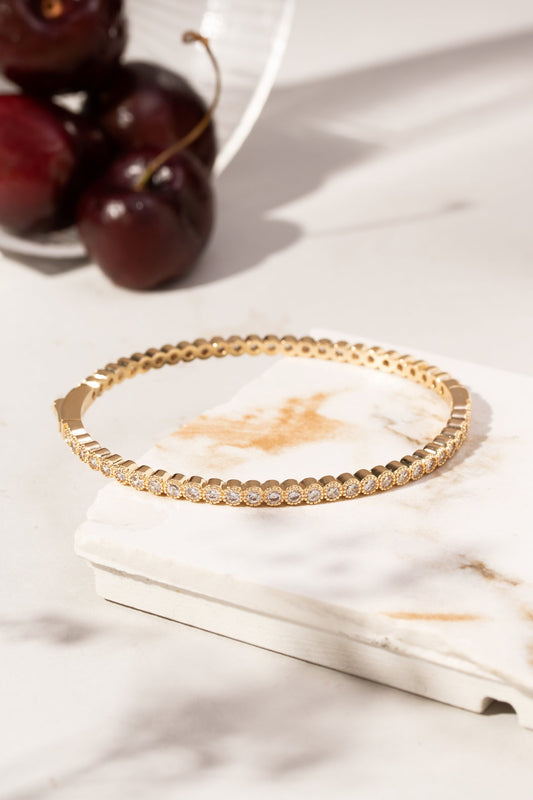 BRACELETE ZIRCONIA BRANCA BUBBLES SP144669